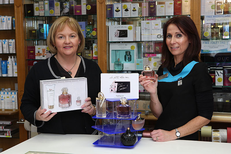 Products in store at Lynch's Pharmacy